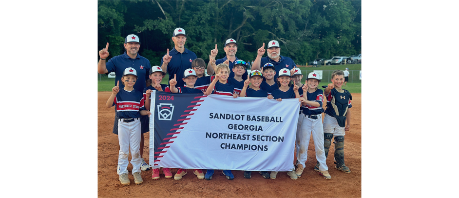 2024 GA Northeast Champions Sandlot Baseball