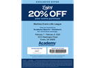 Academy Sports + Outdoors 20% Off Weekend